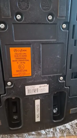 Silla coche Cybex con Isofix