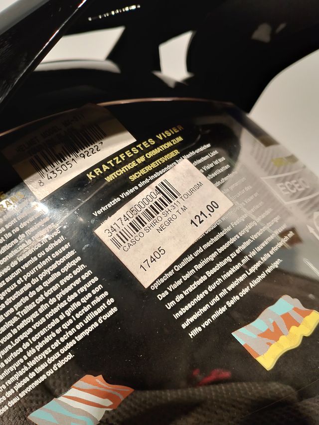 Casco SHIRO T.M ECE 22.05