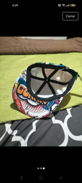 Gorra estilo urbano multicolor