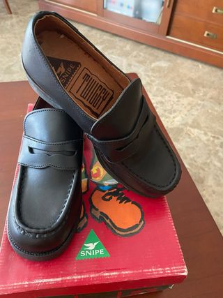 Mocasines Snipe Negros Talla 36