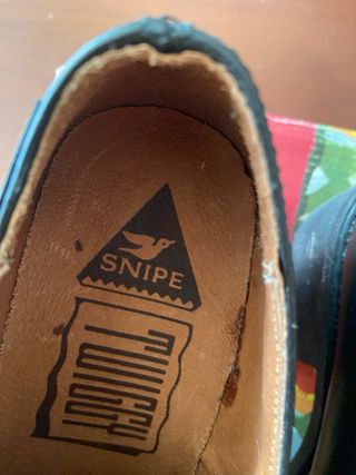 Mocasines Snipe Negros Talla 36