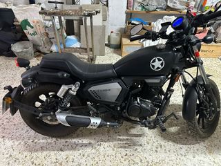 Moto Keeway K-Light 2021 Negra en muy buen estado