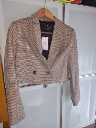 Torera Stradivarius Beige/Marrón