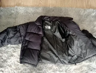 Plumífero corto negro Talla S