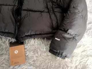 Plumífero corto negro Talla S