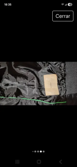 Cazadora Hugo Boss Negra y Verde