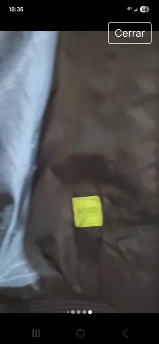 Cazadora Hugo Boss Negra y Verde