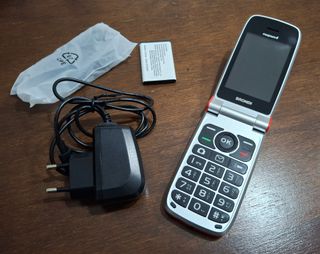 Brondi Magnum 4 Cellulare Dual Sim Rosso/Argento