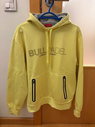 Sudadera Bull Pádel Amarilla, Azúl, Naranja y Gris