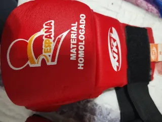 Protecciones Judo/Jiu-Jitsu Rojo y color azul