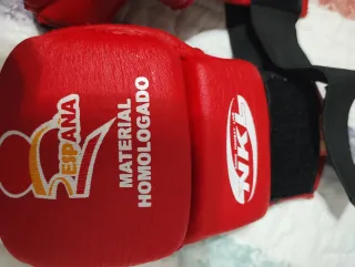 Protecciones Judo/Jiu-Jitsu Rojo y color azul