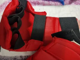 Protecciones Judo/Jiu-Jitsu Rojo y color azul