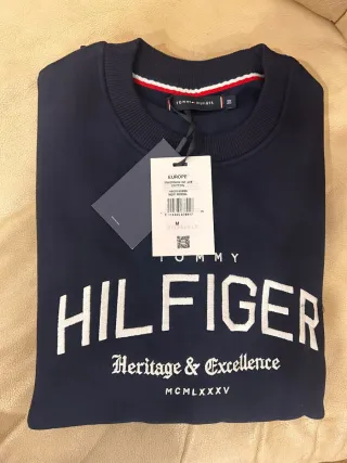 Camisola Tommy Hilfiger Azul Tamanho M