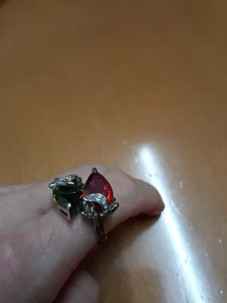 Conjunto Pendientes y Anillo