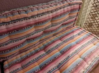 Sofá Palets con cojines