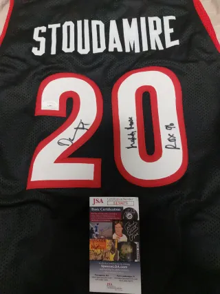Camiseta Stoudamire 20 Firmada JSA