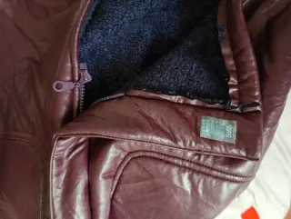 Abrigo Karl Lagerfeld Morado