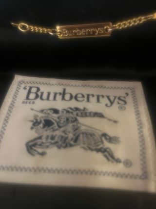 Abrigo Burberrys negro señora forrado auténtico