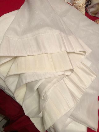 Cortinas Tul Blanco 2 Hojas