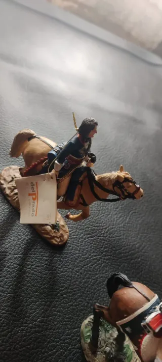 4 figuras de plomo ejército francés