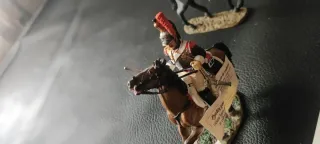 4 figuras de plomo ejército francés