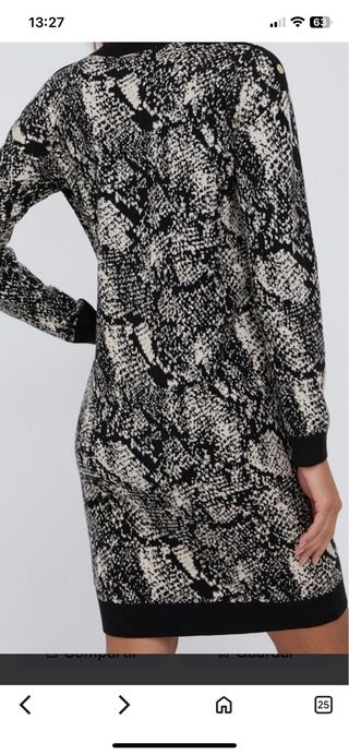 Vestido de punto Liu Jo estampado