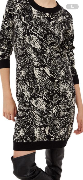 Vestido de punto Liu Jo estampado