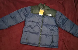 Chaqueta The North Face Invierno Azul y Negra
