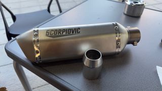 Tubo de escape Scorpion Moto