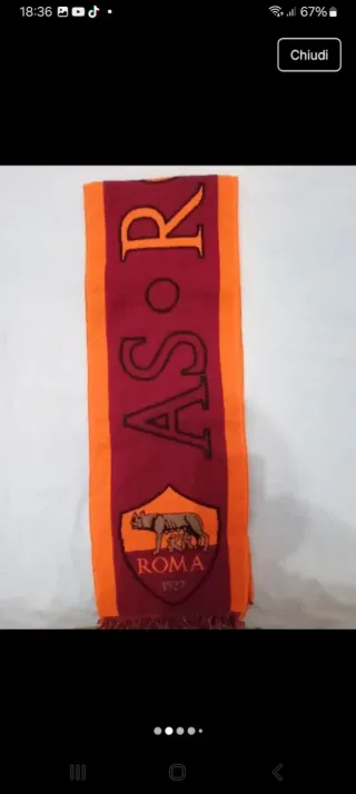 Sciarpa AS Roma 1927