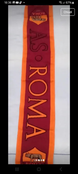 Sciarpa AS Roma 1927