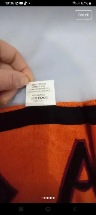 Sciarpa AS Roma 1927