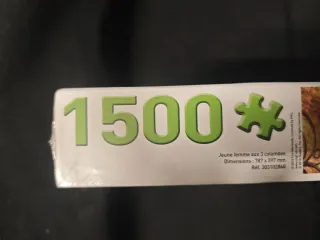 Puzzle MB 1500 piezas - Sin abrir