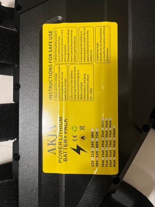 Batería bici triángulo AAJA