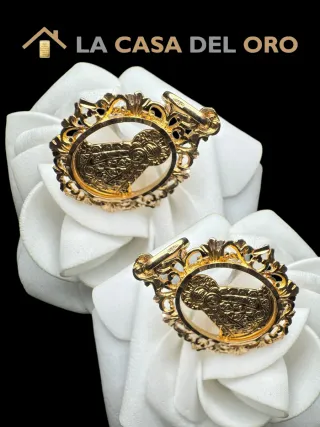 Colgante Virgen del Rocío Oro 18kt