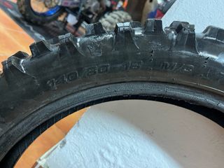 Rueda Trasera Mitas Ralla Amarilla 140-80-18