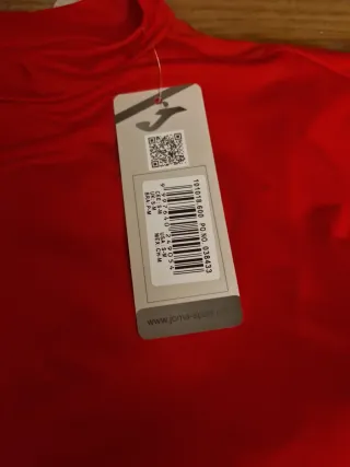 Camiseta interior Joma roja M/L