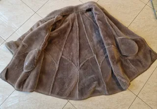 Montone shearling beige/marrone