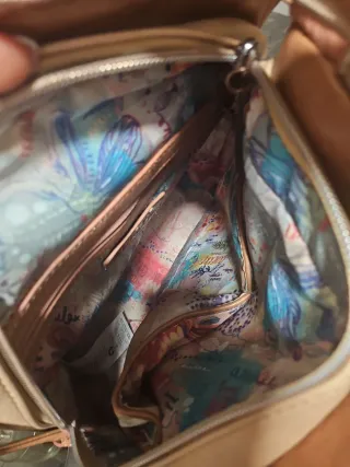 Mochila Anekke multicolor y marrón