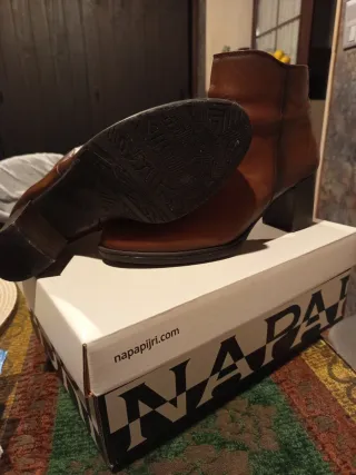 Botines marrones de piel  Dorking (cachalot) num38