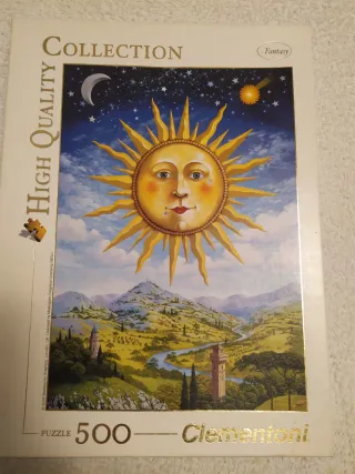 Puzzle Clementoni 500 Piezas Sol y Paisaje