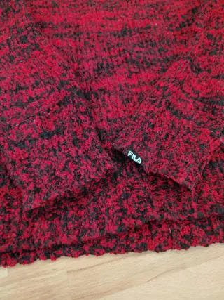Maglione FILA rosso/nero 14 anni