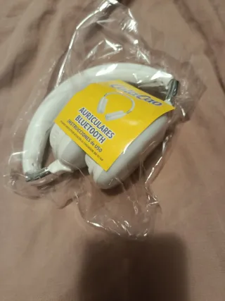 Auriculares Bluetooth Colacao Blancos