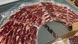 corte jamón/paletilla +envasado al vacío