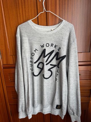Sudadera Marc Marquez MM93 Pull&Bear Gris