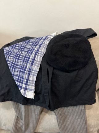 Conjunto lunares blanco y negro talla 2 años