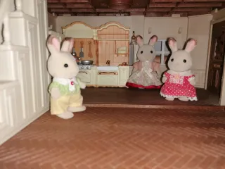 Casita Sylvanian Families conejos