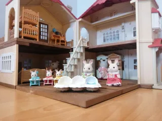 Casita Sylvanian Families conejos