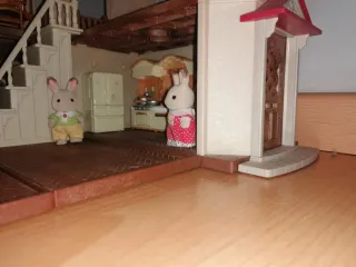 Casita Sylvanian Families conejos