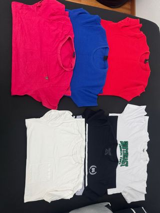 Lote 6 Camisetas Variadas